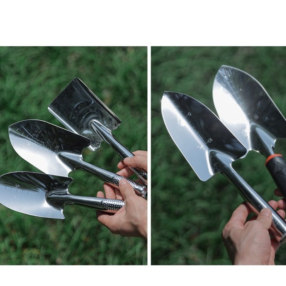stainless steel Garden Trowel Heavy Duty Planting Gardening Hand Tools Ergonomic Grip Transplanting Garden Hand Shovel