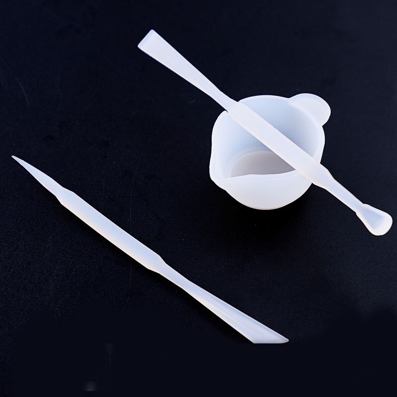 Practical Mixing Cup Silicone Stir Bar DIY Handcraft Pendant Jewelry Making Accessories Multifunctional Mixing Glue Tools