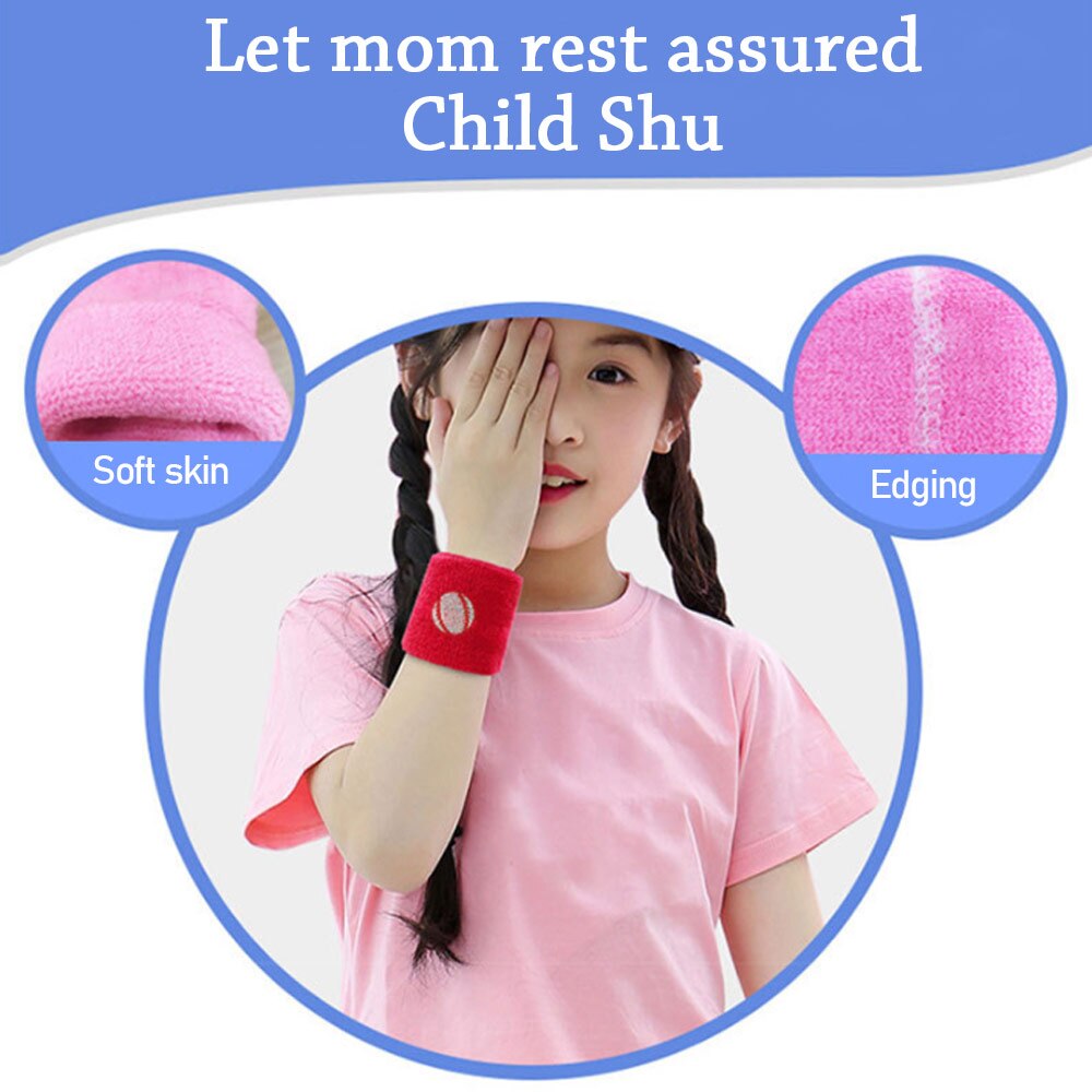 Muñequera deportiva de 6x6,5 cm para niños, muñequera deportiva para correr al aire libre, baloncesto, fútbol, Fitness, protección de muñeca, 1 pieza