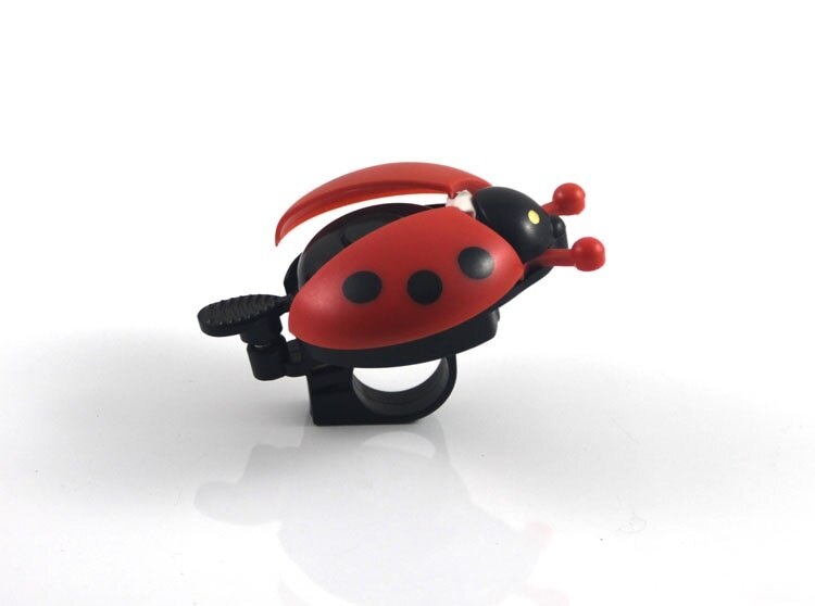 bike bell Ring Beetle Cartoon Cycling Bell Lovely Kids Ladybug Bell Ring for Bike Ride Horn Alarm bicycle Accessories