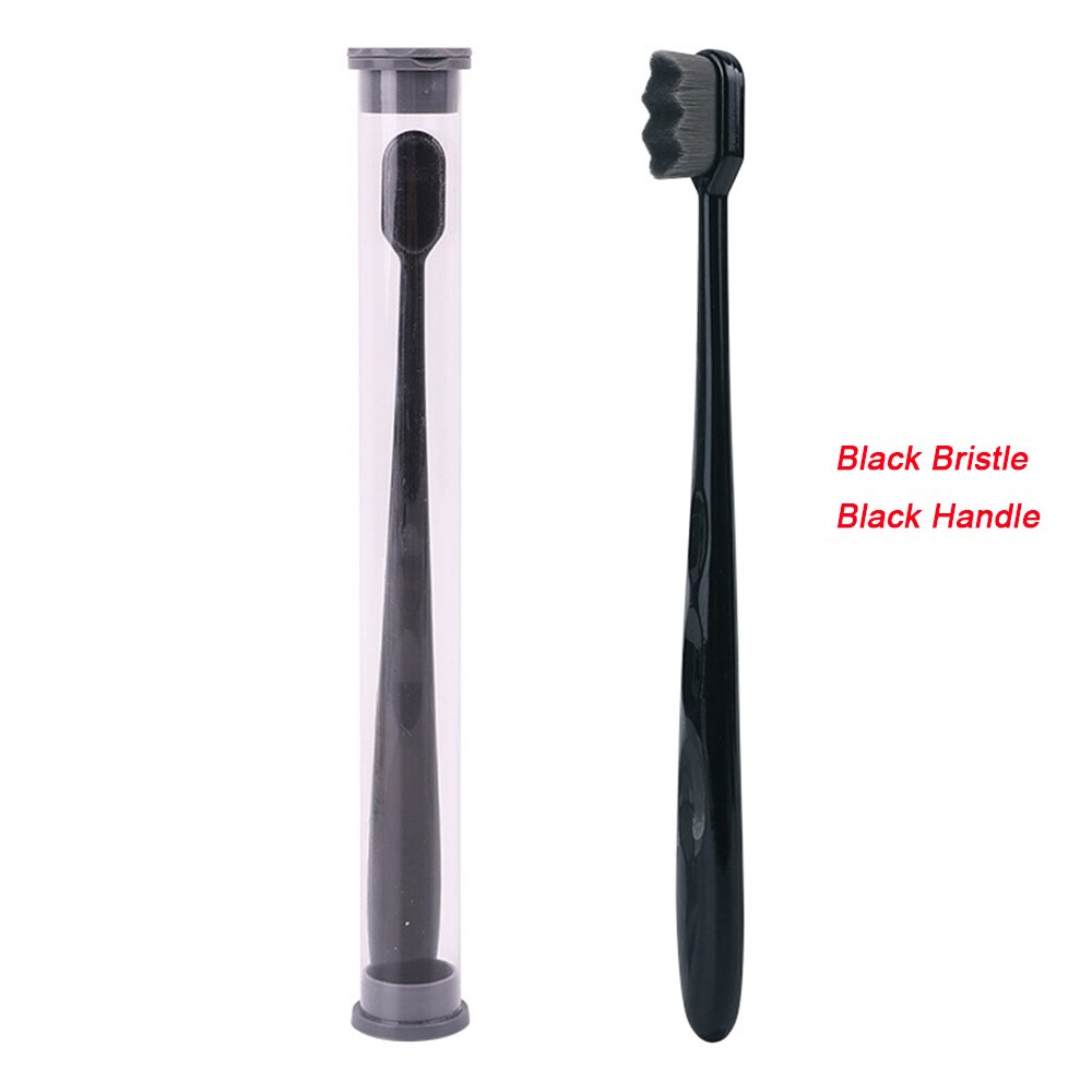 1PC Portable Ultra-fine Super Soft Bristle Adult Toothbrush for Sensitive Gums and Teeth Eco-friendly Brushes Oral Care Supply: Type3