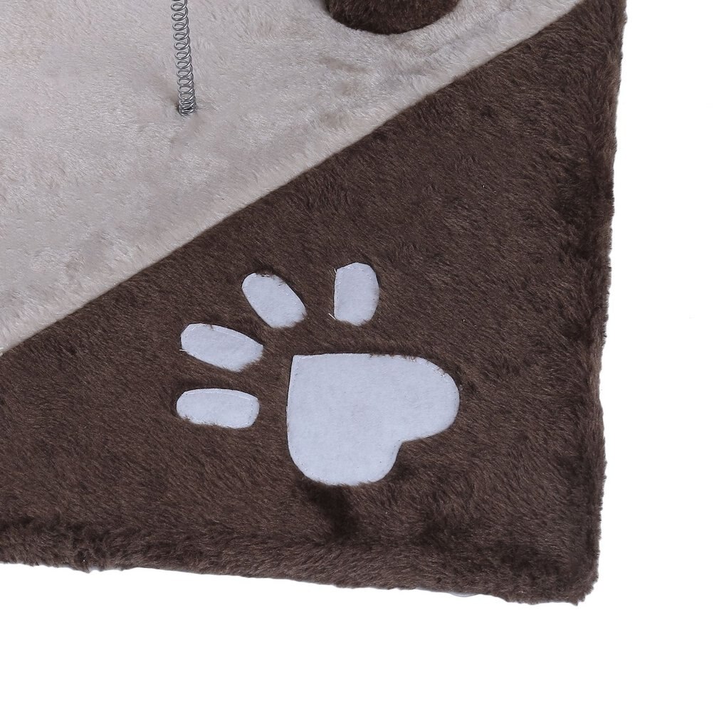 (From UK) Large Climbing Frame Cat'S Tree 112 cm Height Speed Pets Animals Scratching Posts Wonderful Toys House Furniture