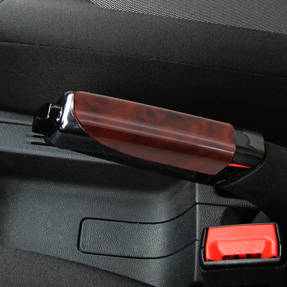 Car Hand Brake Cover Hand Brake Set Universal Car Handbrake ABS Plastic Cover Anti-Skid Auto Parking Brake Car Interior