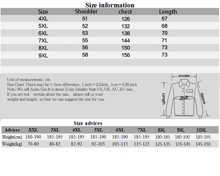 Plus Size 9XL 8XL 7XL 6XL Winter Men Jacket Cotton Thermal Thick Parkas Male Casual Outwear Windbreaker Hoodies