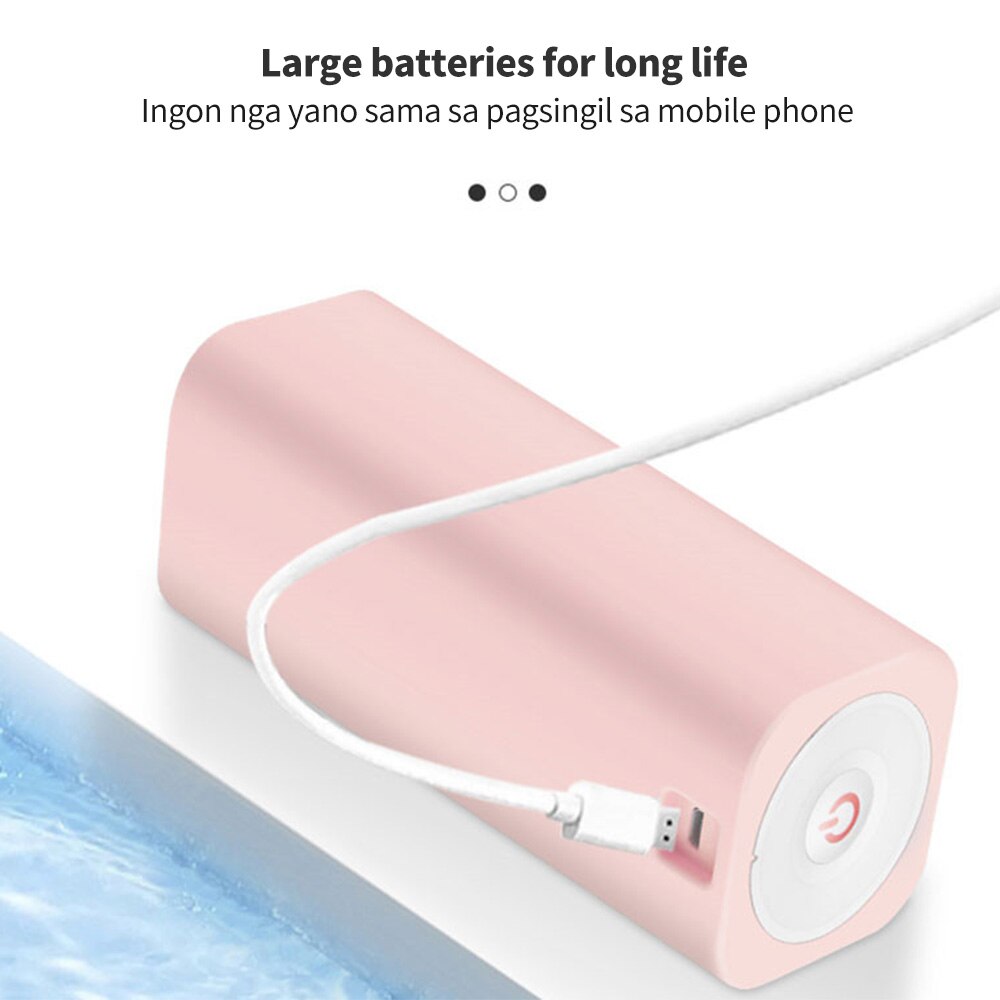 Intelligent genopladelig vandpumpe drikkefontæne vanddispenser husstand automatisk drikkespand dispenser pumpe