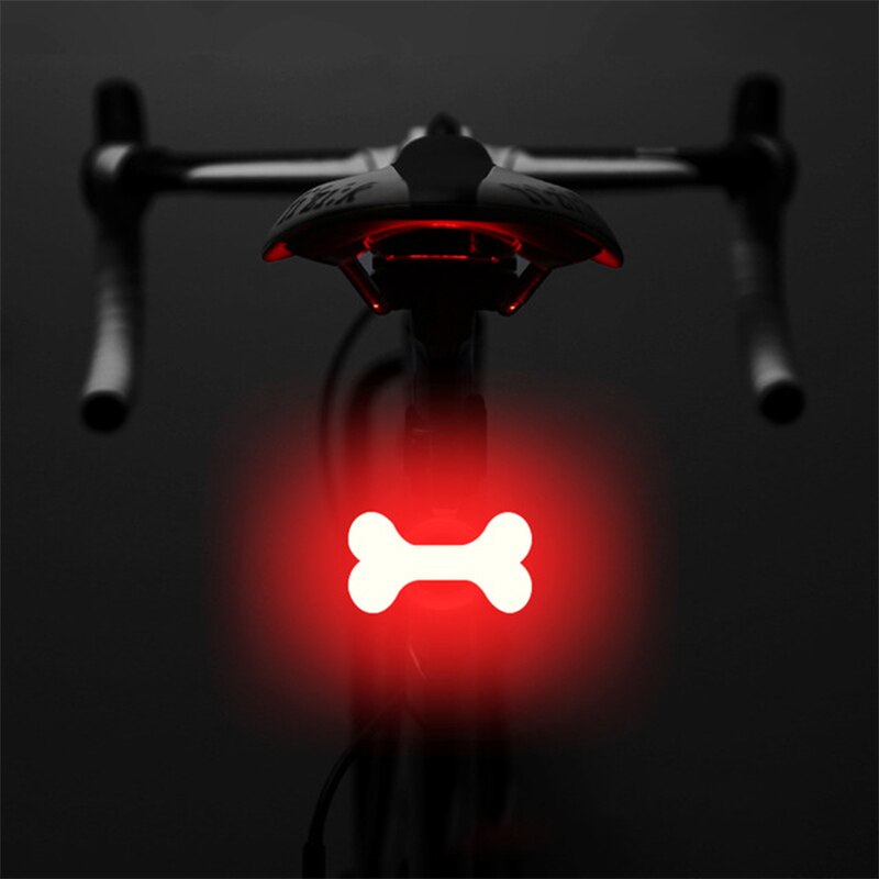 Fiets Licht 5 Verlichting Tailight Modes Fietslicht Usb Charge Led Bike Light Flash Strobe Opsteekt Voor Mountainbike Zadelpen