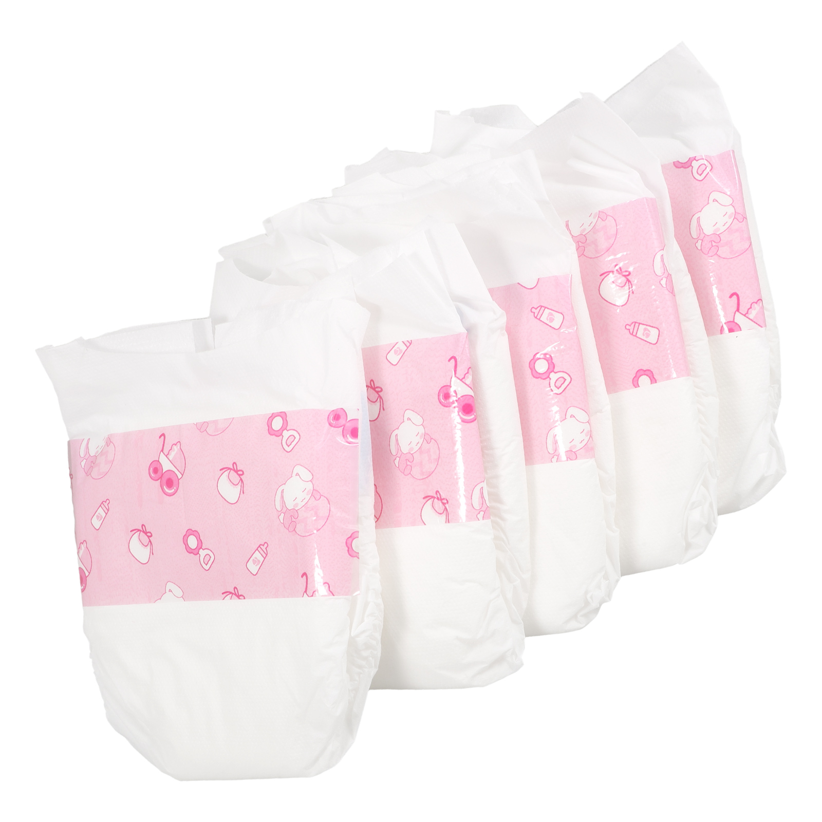 5-delige luiers Baby herbruikbaar speelgoed Pee Kleding Reborn Accessoires Speelgoed Papieren luiers