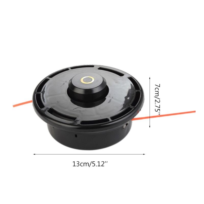 Universal græstrimmerhoved haveredskaber line string trimmer cutter plæneklipper 23gb