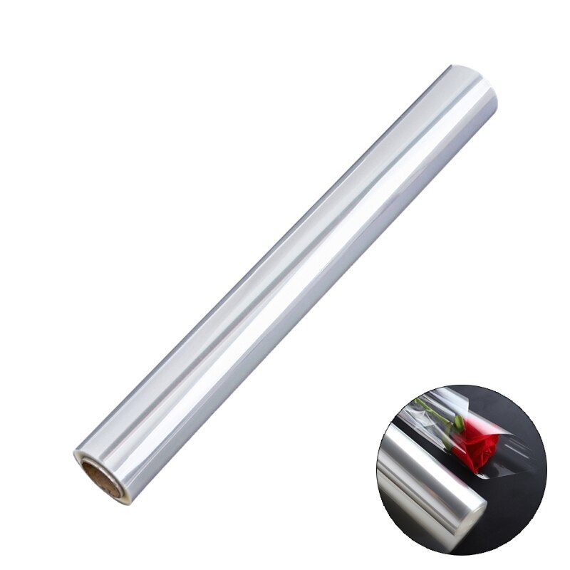 Rollo de envoltura de celofán transparente para , cestas de ramo de flores, envolturas artísticas y Cra GXMA