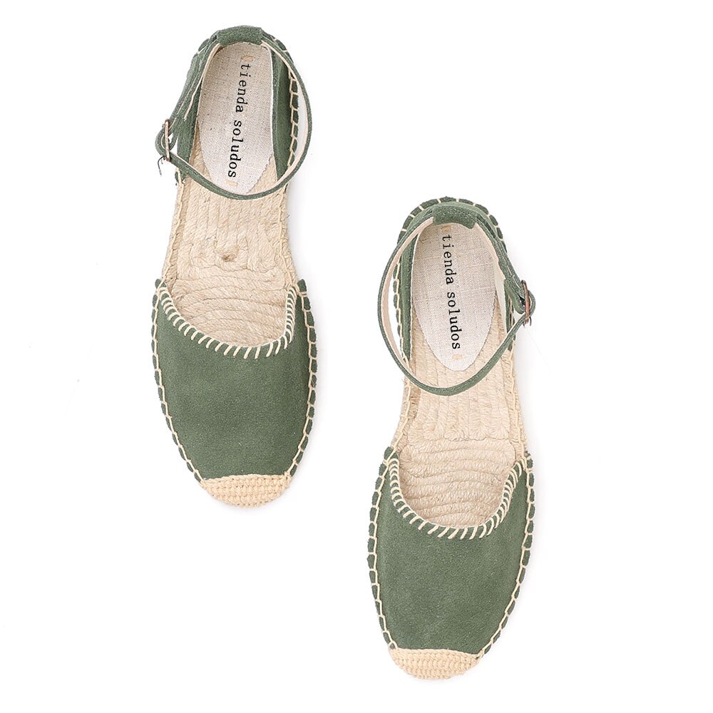 Sandalias romanas para mujer, alpargatas planas de cuero genuino, zapato femenino, bohemio, 2022, de venta directa,