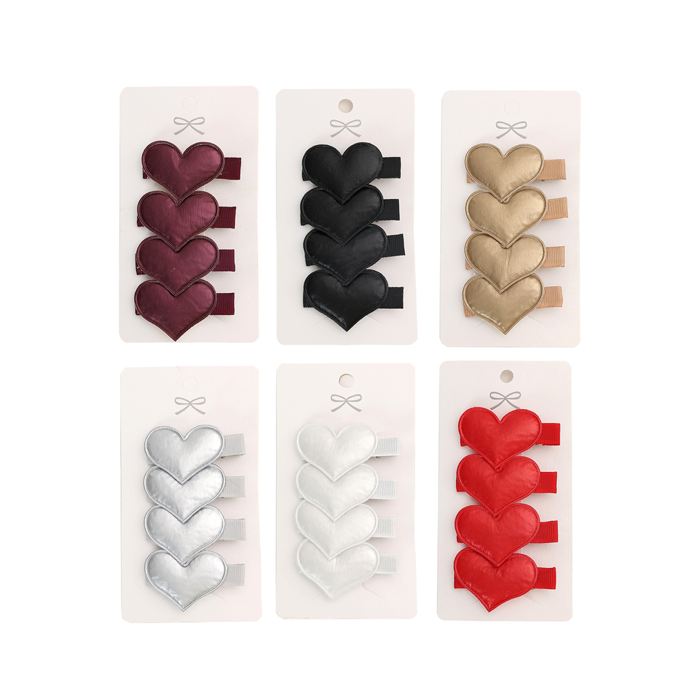 Hart Haarbanden Schattige Haarspelden Meisjes Haarclips Pony Haarspeldjes Clip Kids Hoofddeksels Mode Haar Accessoires Band
