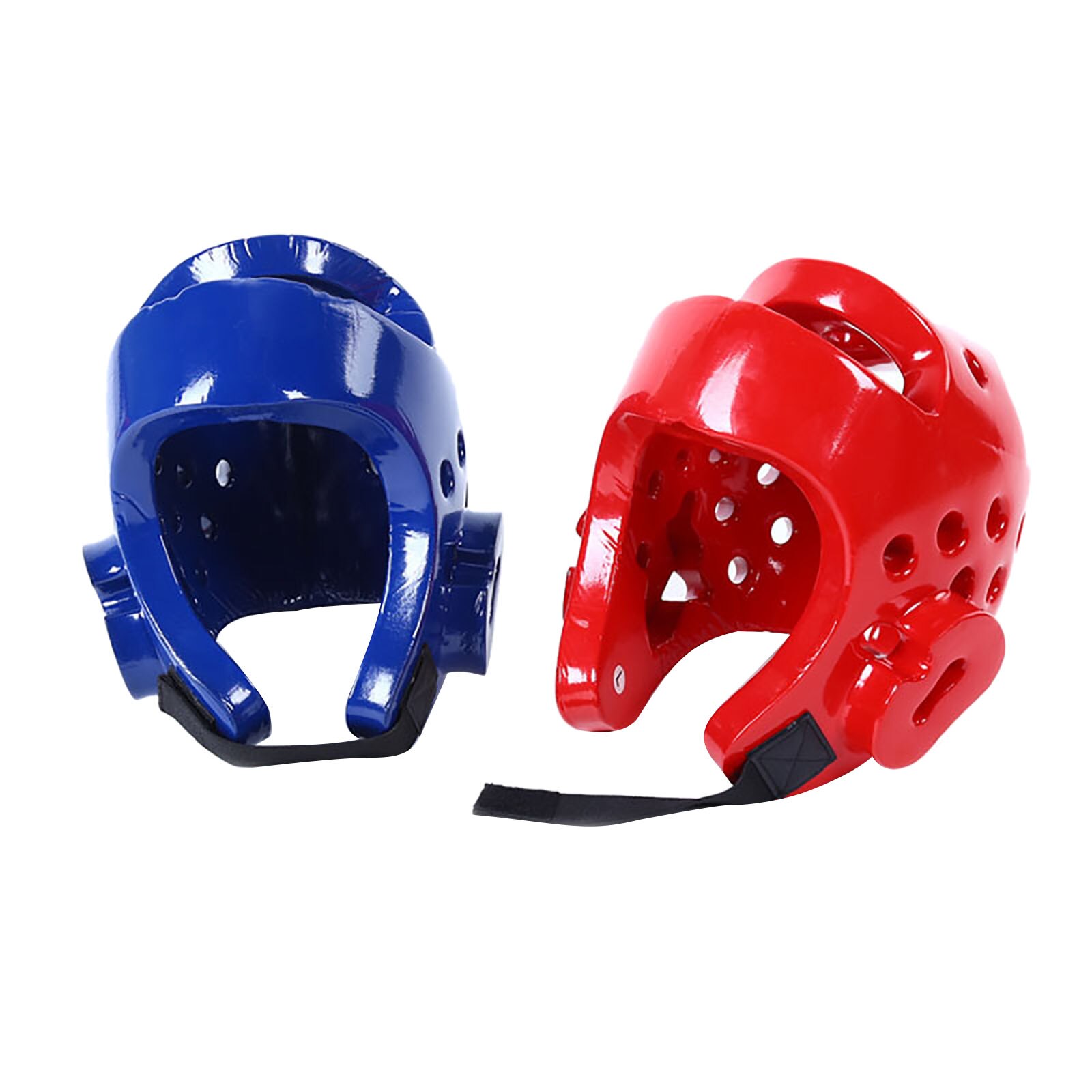 Casco de Taekwondo EVA para niños, , con orificios ajustables, equipo de protección para entrenamiento deportivo y boxeo, XS-XL
