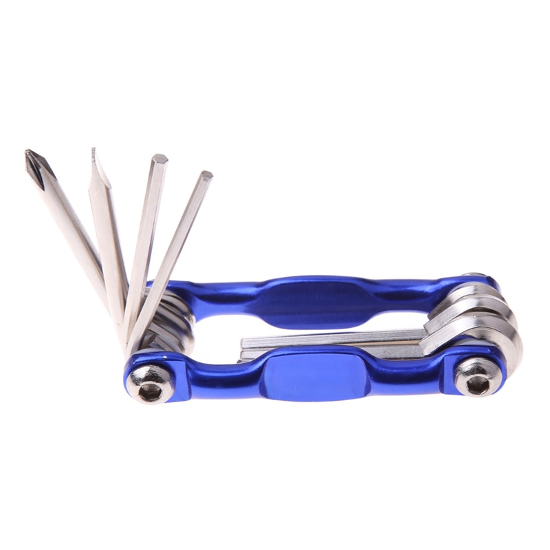 7 in 1 Bicycle multi tool MTB Bike Multi Repair Tool Kit Socket Head Wrench Cycling Screwdriver Tool Multi Tool Color Random