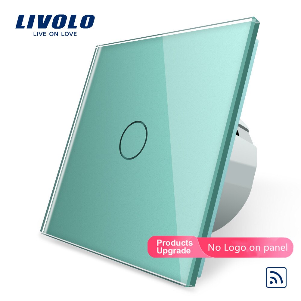 Livolo luxury Wall Touch Sensor Switch,Light Switch,Crystal Glass,Power Socket,multifunctional sockets,Free Choice,no logo