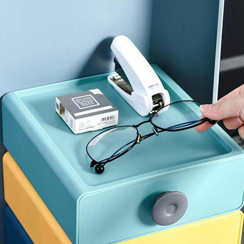 Japanese Style Drawer Storage Box Stackable Desktop Organizer Stationery Pen Jewelry Sundries Container