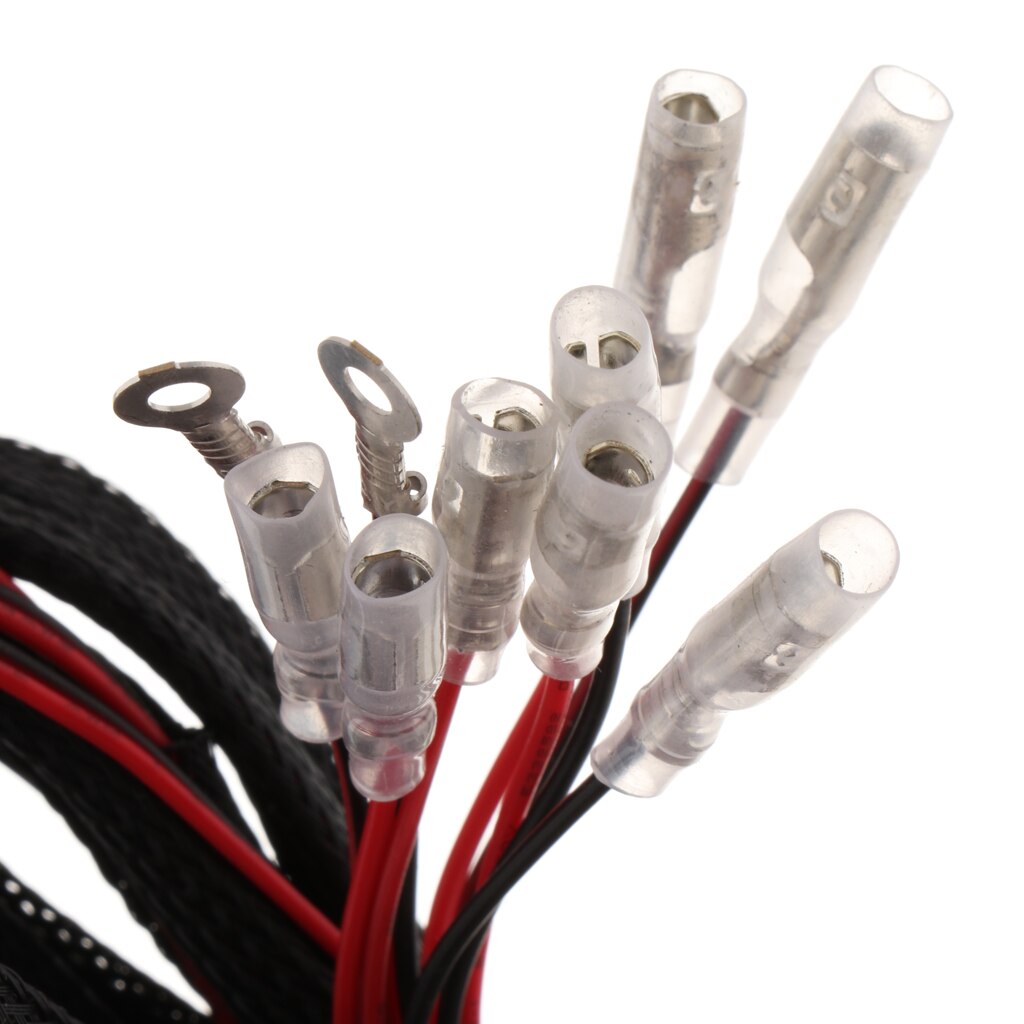 For Car Rings Lights CCFL Fade On/off Headlight Angel Eye Relay Harness Kit