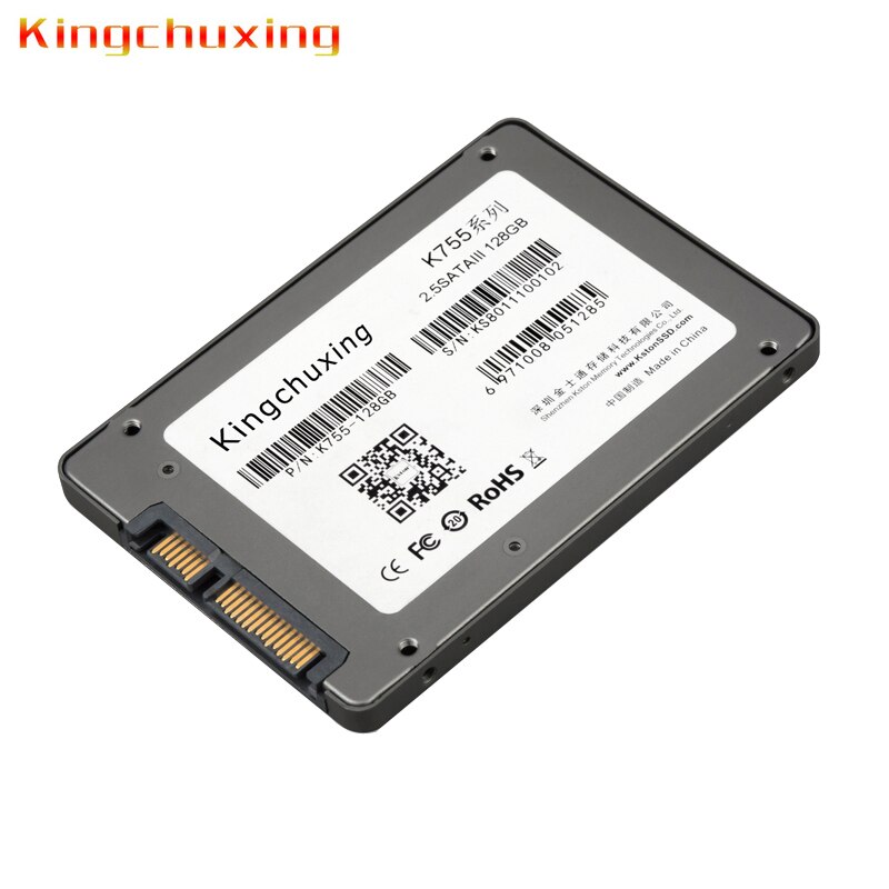 Unidad de estado sólido interna SSD 2,5 "SATA3 III, interfaz de 2,5 pulgadas, 500GB, 1TB, para PC, escritorio, portátil, naranja, Kingchuxing