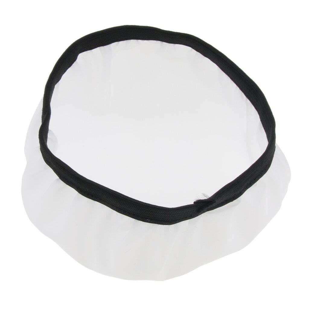Fotografie Licht Soft White Diffuser Doek Voor 7 "Standaard Studio Strobe Reflectoren