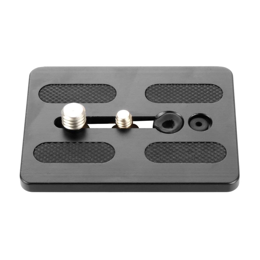BGNING Piastra A Sgancio Rapido Treppiede Della Macchina Fotografica Dslr Piastra di Montaggio Con 1/4 Vite Da 3/8 di Pollice Per Weifeng 717 Fotocamera Treppiede Testa