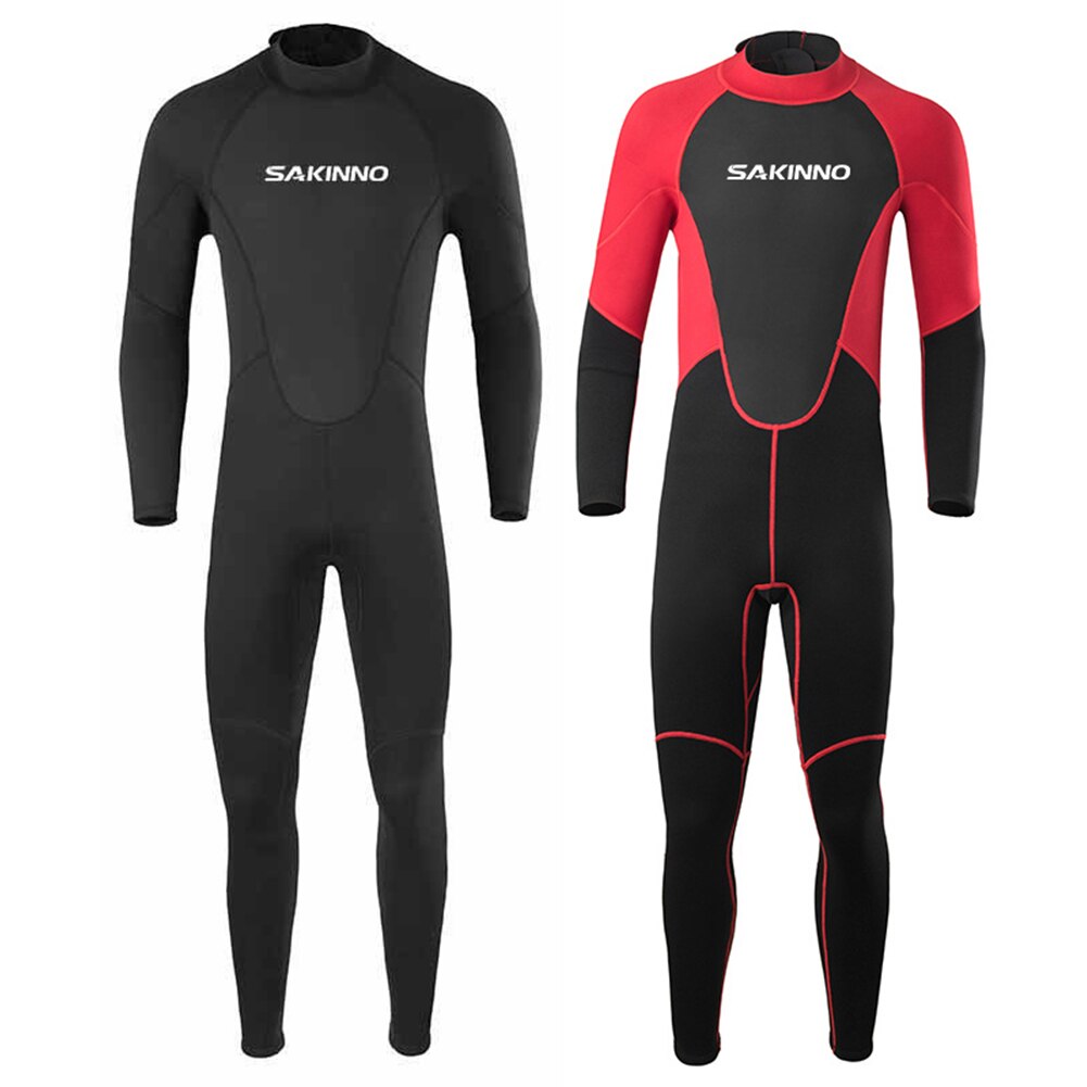 Heren 2mm neopreen wetsuits top - heren wetsuits jas, rits aan de voorkant warm lange mouw zwemmen scuba surfen duikpak top (blauw, XL