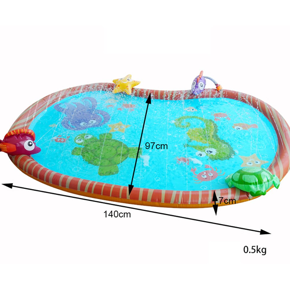 1pc Unterwasserwelt sprühen Pad Wasser Spielzeug matt sprühen matt Paddeln matt