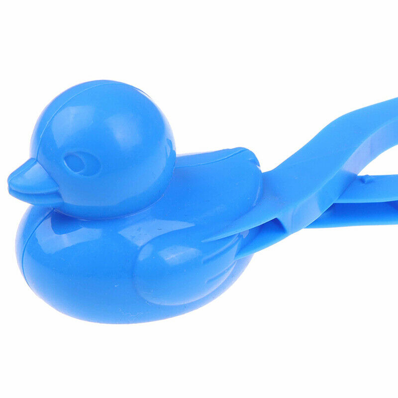 Eend Vormige Sneeuwbal Maker Clip Kinderen Outdoor Winter Sneeuw Zand Mold Tool Speelgoed kan
