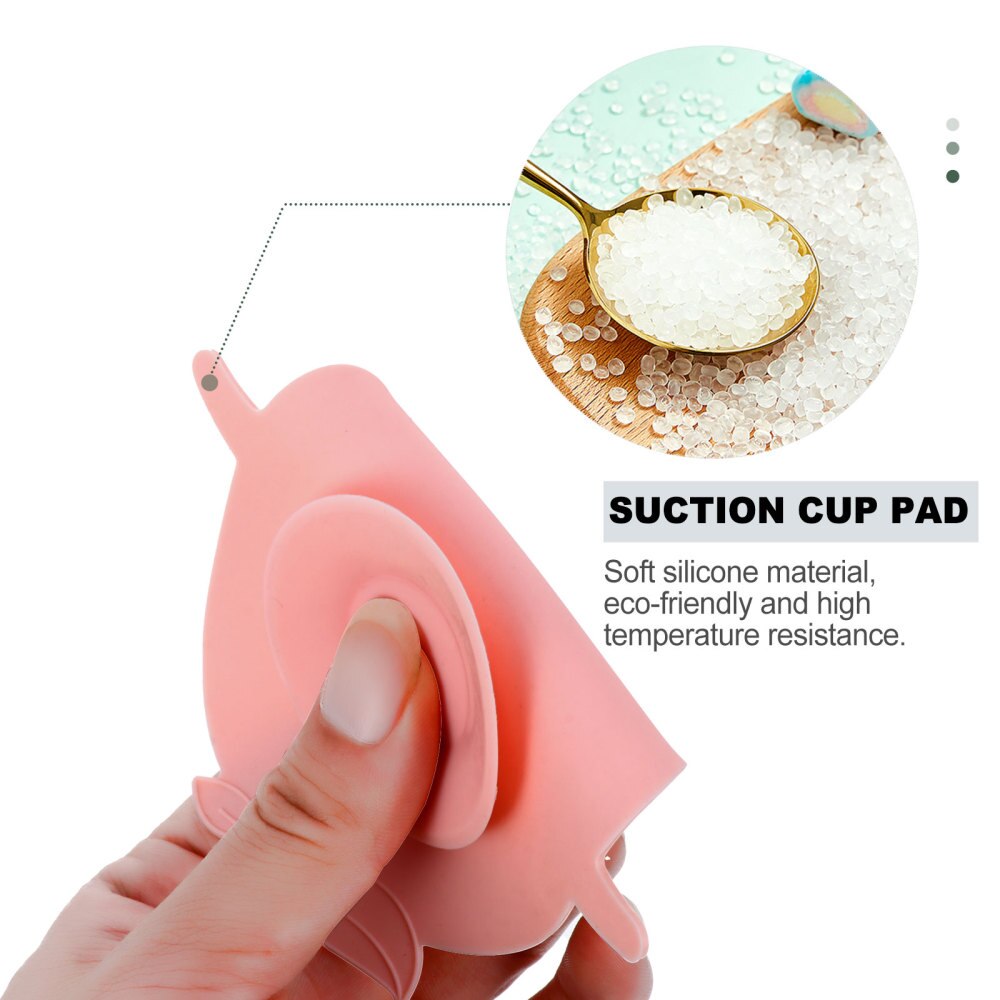 1pc Silicone bébé alimentation napperon ventouse anti-dérapant bébé vaisselle bol tapis