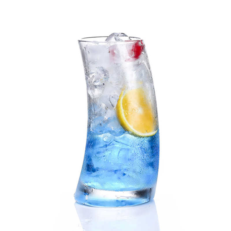 Funny Glass Cup Sailboat Clear Transparent Wine Cup Drinking Glasses Cute Cocktail Glass forWedding Juice Beer Whiskey Champagne
