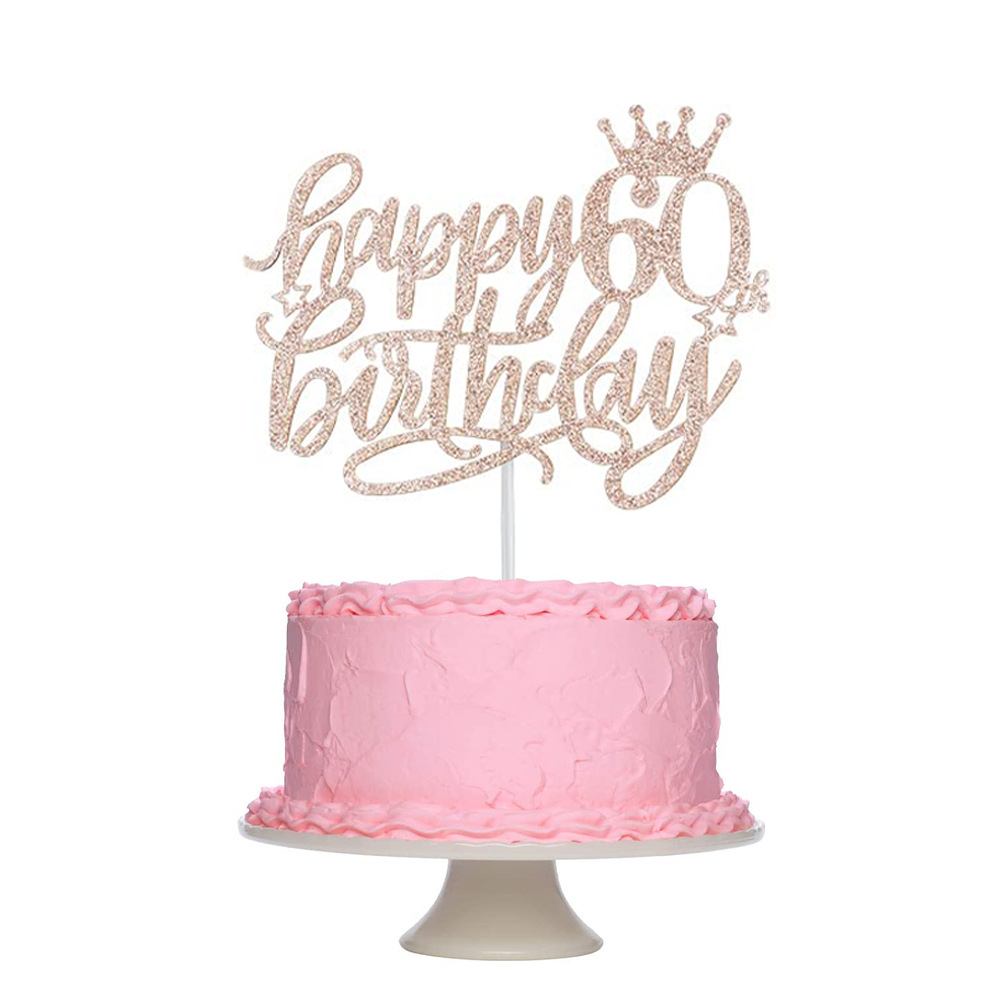 60e verjaardagsdecoratie voor vrouwen roségouden feestbanner Hangende Swirl verjaardagsborden Verjaardagsjerp voor vrouwen: Army Green