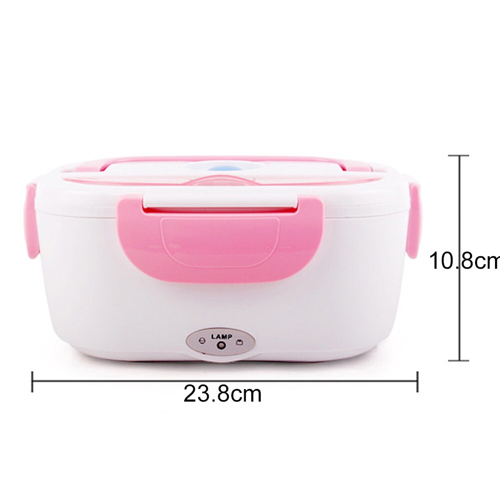 Portable Electric Heater Lunch Box Car Plug Food Bento Storage Container Warmer