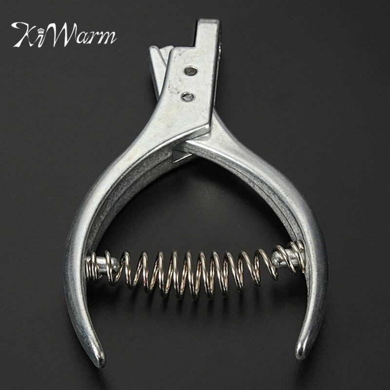 KiWarm Practical Garment Pattern Notcher Pro Tailors Steel Sewing Pliers Punch Maker Pattern Hole Notches Punch Tool