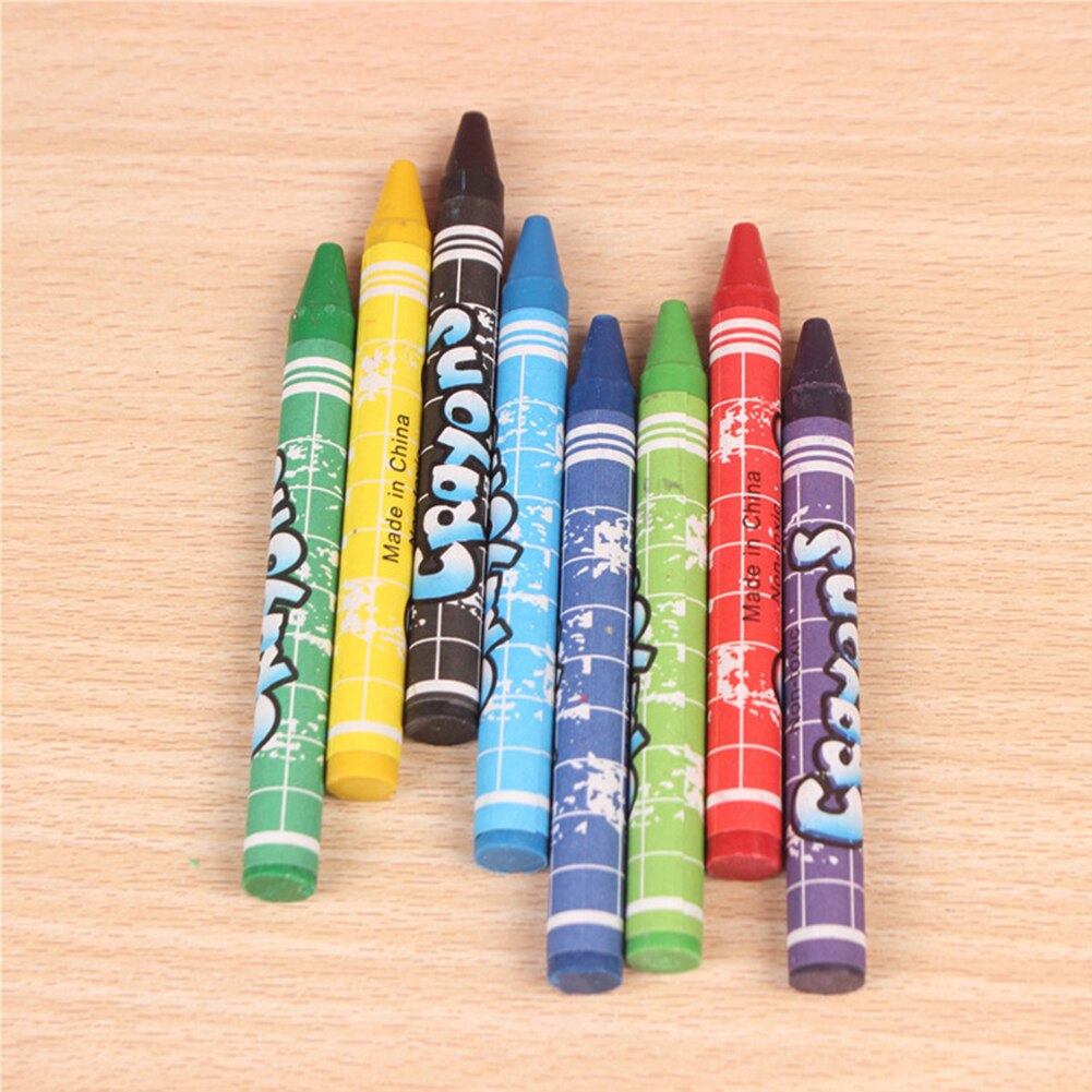 24PCS School Watercolor Pen Art Supplies Crayon Portable Kids Painting Set Children Drawing Tool non-toxic