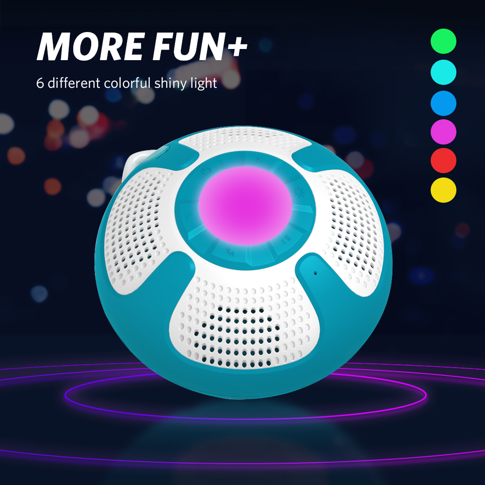 COWIN Smile IPX7 Waterproof Portable Bluetooth Speaker Bluetooth 5.0 Wireless Speakers Outdoor Loudspeaker Subwoofer