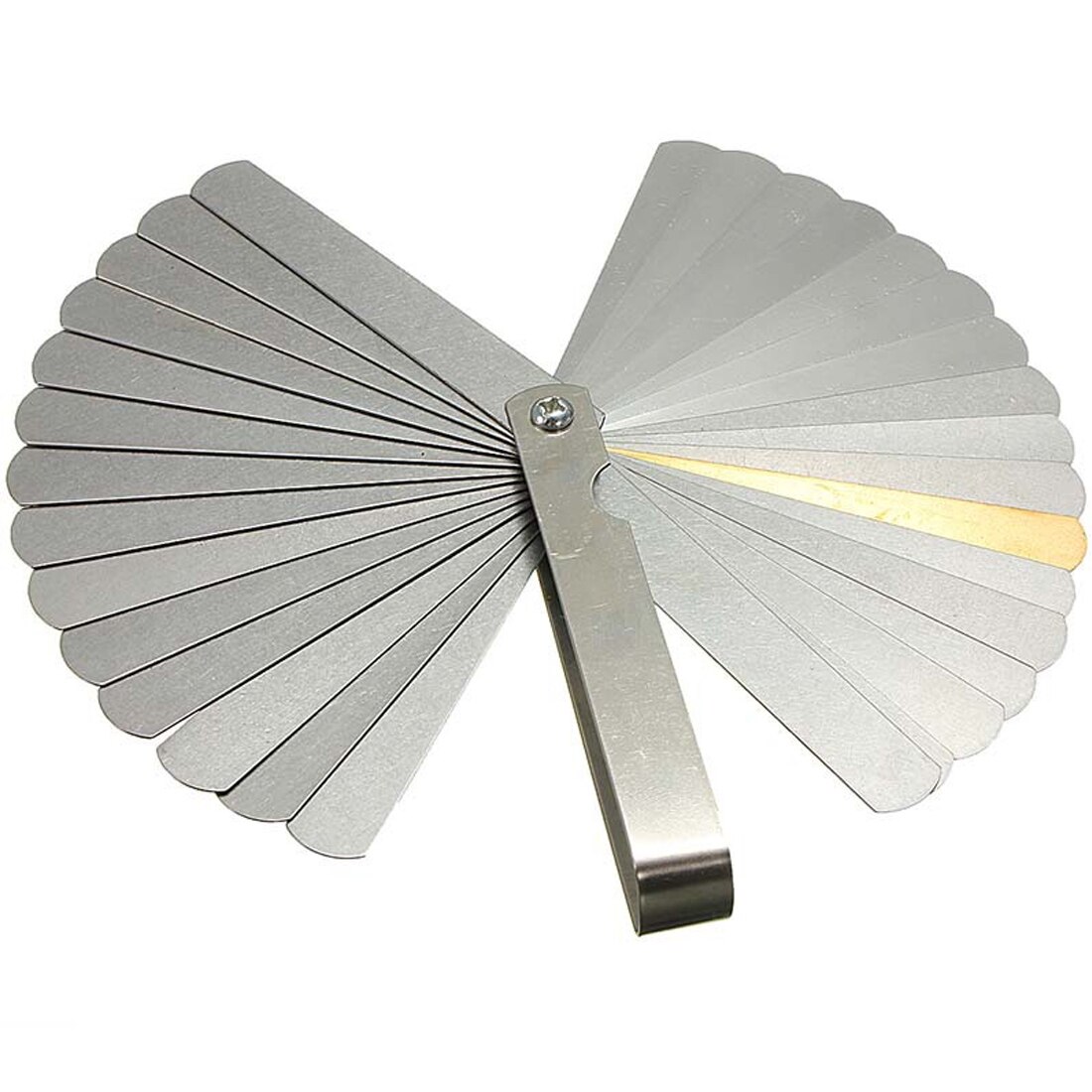 Measurment Tool 0.04-0.88mm Thickness Gage 32 Blades Set Valve Feeler Gauge Metric Gap Filler