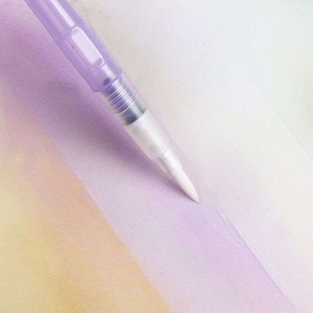 Artsecret PW-253 Hervulbare Kwast Water Kleur Borstel Zachte Aquarel Borstel Inkt Pen Voor Schilderen Calligraph Art Supplies