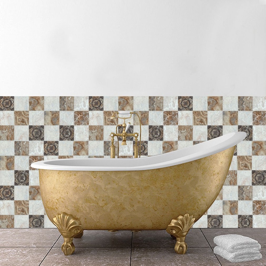 Zelfklevende Behang Huisdier Waterdichte Steen Behang Bakstenen Muur Papier Decor709