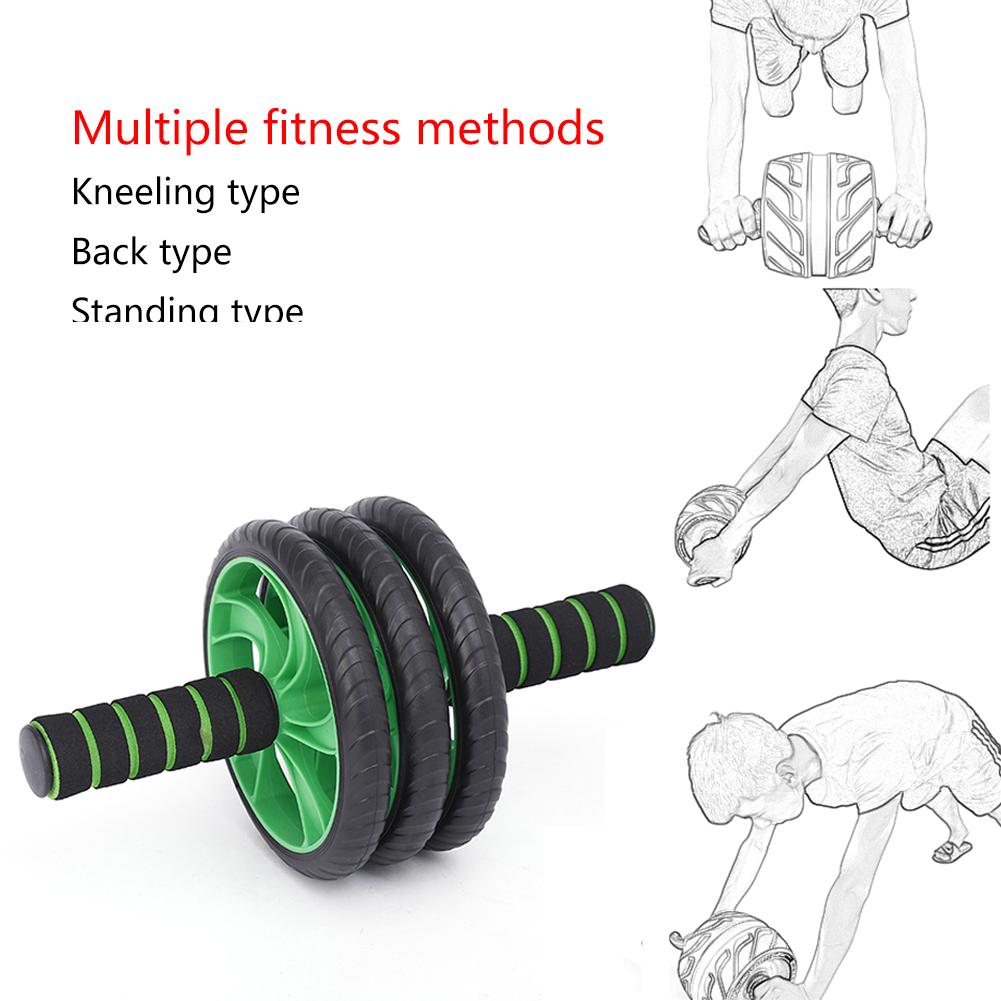 Abdominal Roller Wheel Exercise Equipment Ergonomic Ab Workout Wheels For Home Gym
