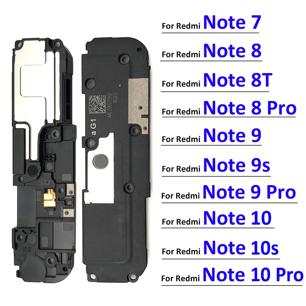 Nowy głośnik do Xiaomi Redmi 4X 5 Plus 6A 8 8A 9 9A/uwaga 5 6 7 8 8T 9 9s 10 Pro 10S głośnik Buzzer Ringer Flex Cable