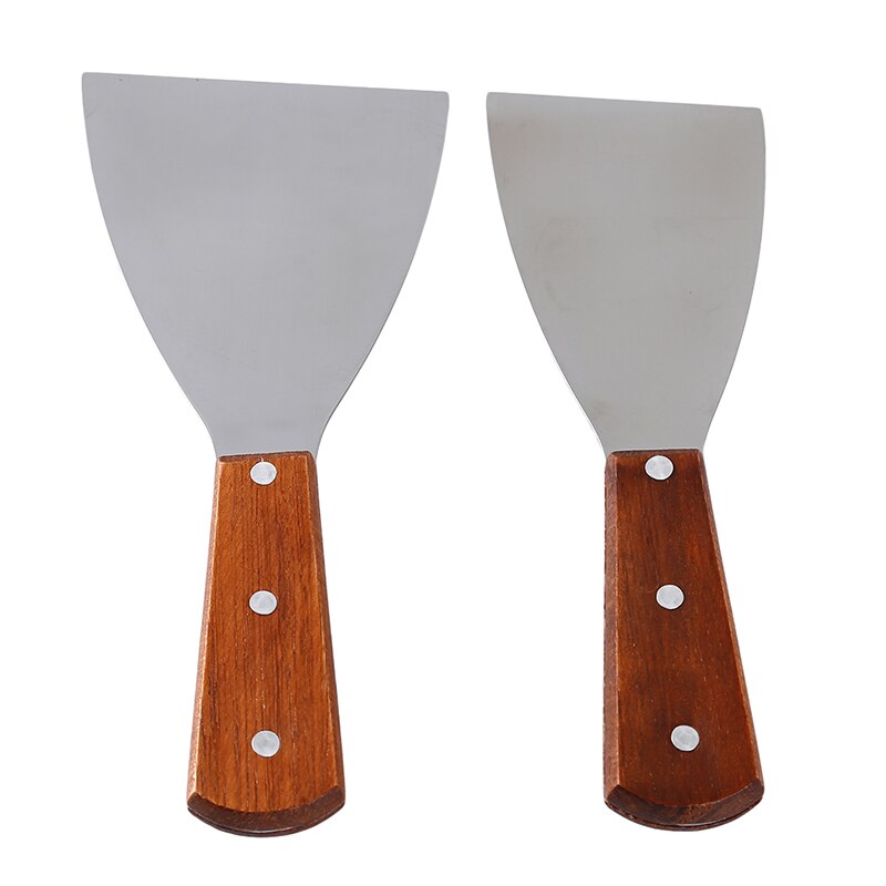 Stainless Steel Cutter Spatulas Salad Scraper Chopper Pizza Cake BBQ Baking Tools Dough Cutter Spatula Potato Knife Steak Shovel