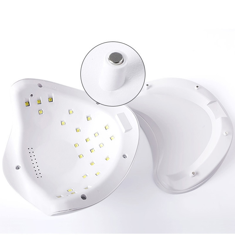 SUN 5-Lámpara para uñas, lámpara UV para esmalte de uñas 48W, secador de uñas LED para manicura y pedicura