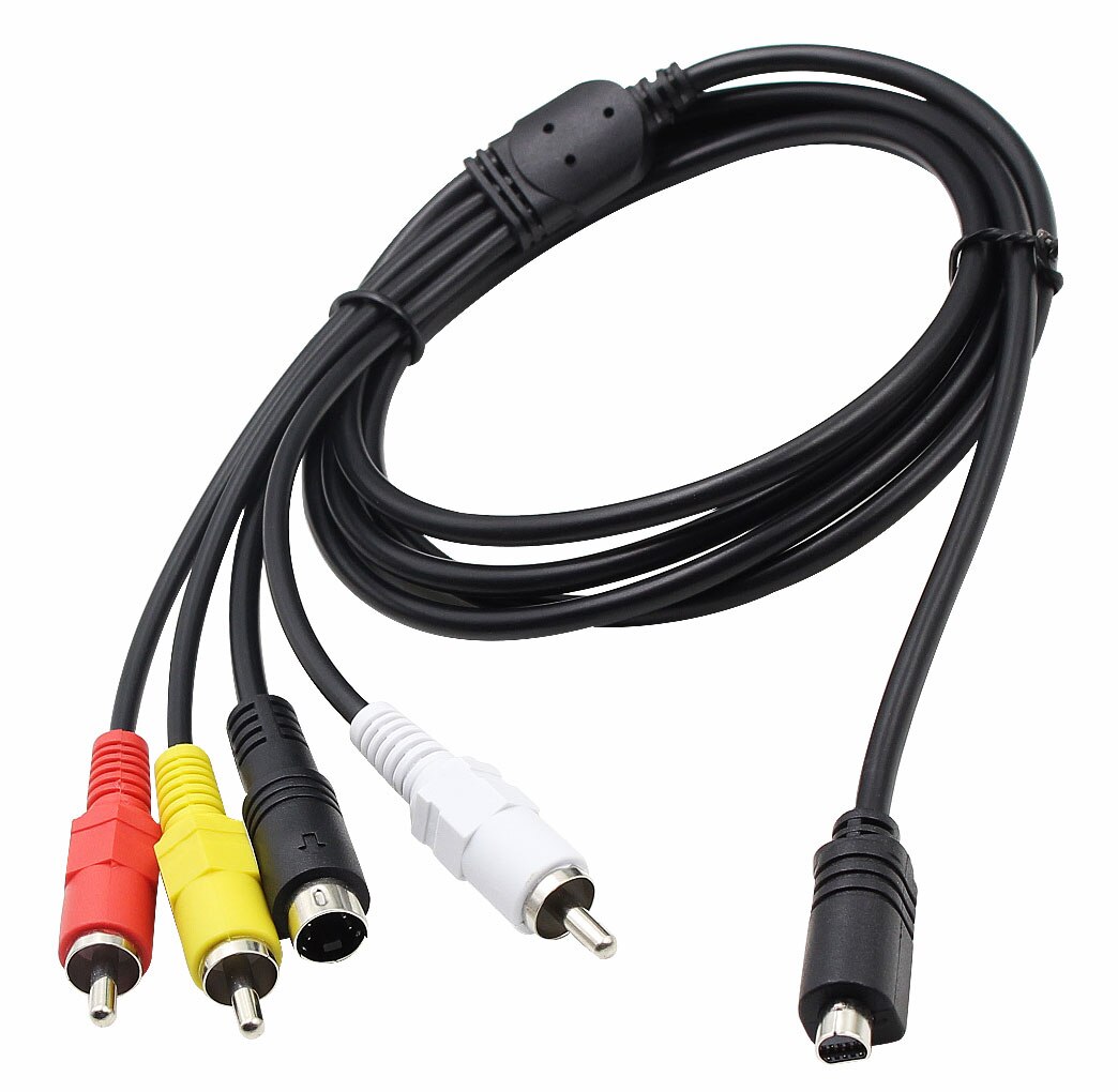 Av a / v-tv video kaapeli johto johtoa sonyn videokamera sony dcr -hc3e dcr -hc40 dcr -hc40/ e dcr -hc40e dcr -hc42