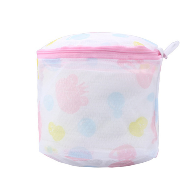 4 Styles Home Use Lingerie Washing Mesh Clothing Underwear Organizer Washing Bag Useful Mesh Net Bra Wash Bag Zipper Laundry Bag: 3