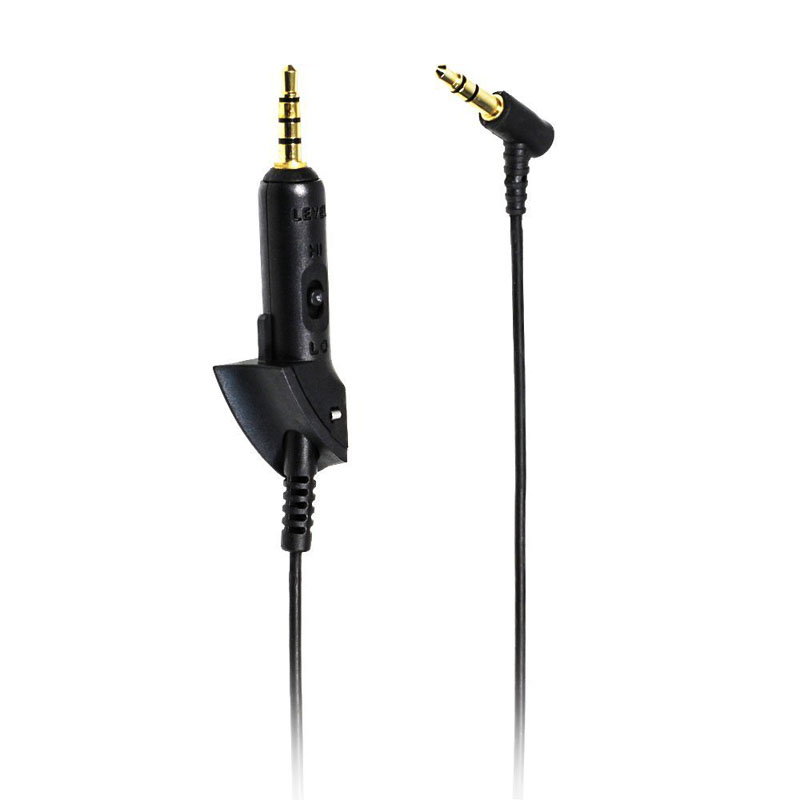 Suitable for BOSE QuietComfort 15 headphone cable headset replacement line QC15 microphone recording line volume control line