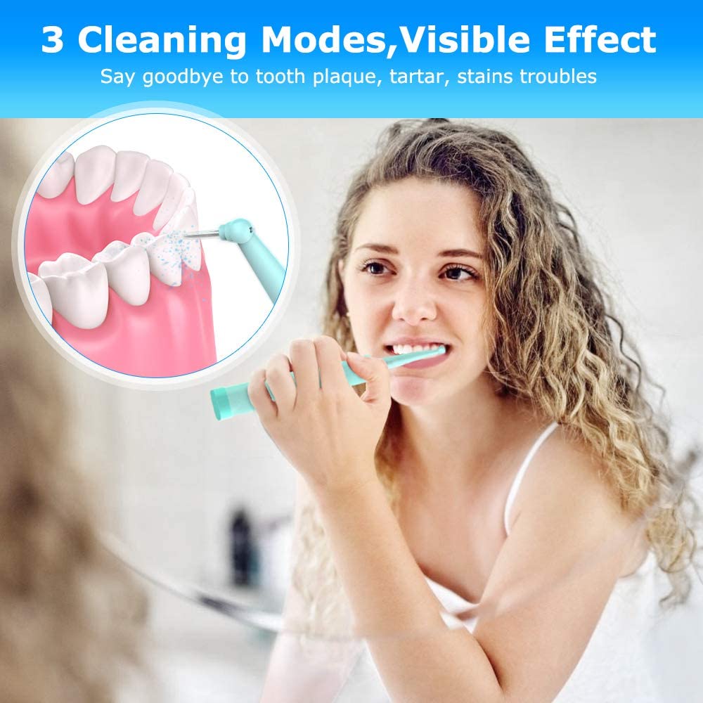 Tandsteenverwijderaar elektrisch 3 standen & led-licht tandsteenverwijderaar hoge efficiëntie ultrasoon tanden reinigen oplaadbaar