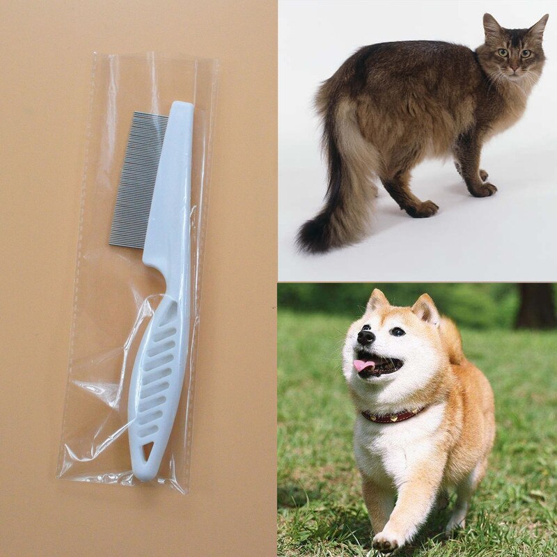 Pet Grooming Comb Dog Cat Hair Fur Shedding Trimmer Grooming Rake Comb Gilling Cleaning Tool Removal Brush Slicker Accessories