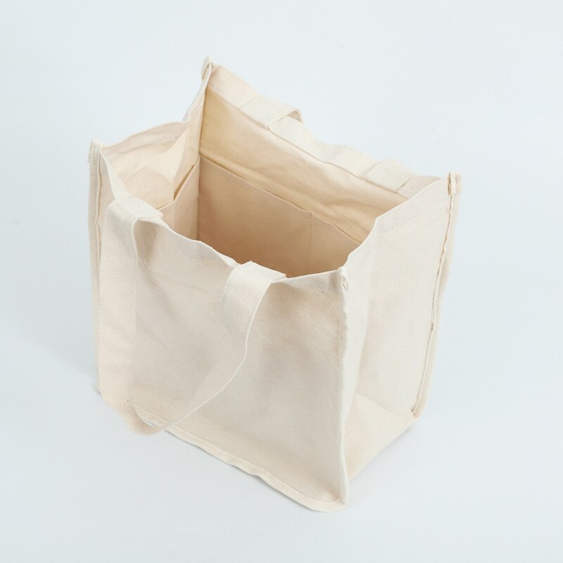 Sac d'épicerie, grand fourre-tout Non tissé polyvalent avec poignée, sac réutilisable pour fête/Shopping
