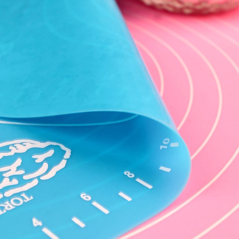 Siliconen antiaanbak bakmat bakplaat deeg macaroo pizza bakvorm deeg deeg bloem rolmat tafel keukengereedschap