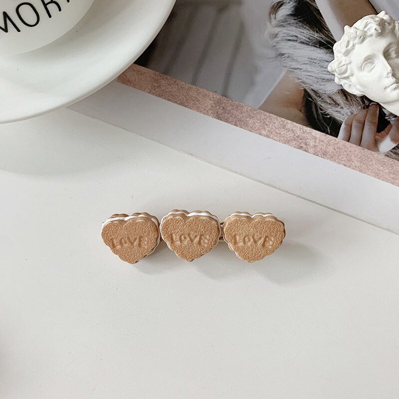 Leuke Meisjes Haar Clip Cookie Vorm Haarspeld Haar Accessoires Kinderen Haarspelden Hoofddeksels Cartoon Haarbanden Haarspeld Hoofdtooi: style-9
