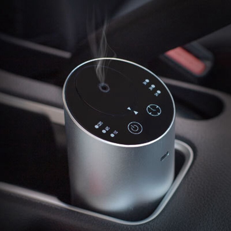 Essentiële Olie Diffuser Auto Luchtverfrisser Aroma Waterloze Usb Auto Aromatherapie Vernevelaar Oplaadbare Voor Thuis Yoga