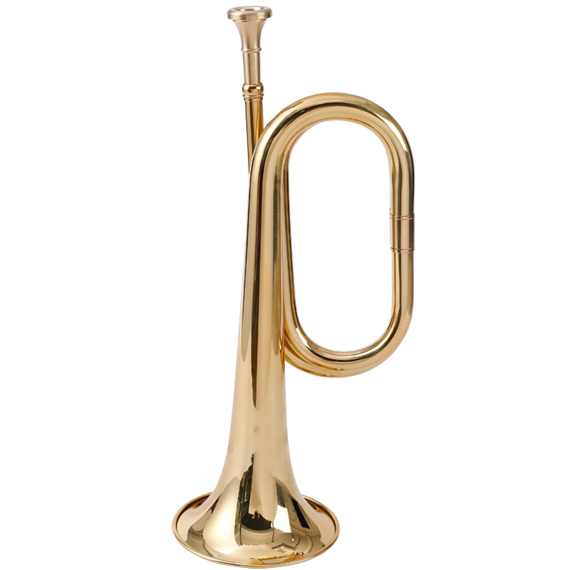 Instrument Bugle la trompette Vintage Charge force assemblée cuivre petit nombre les accessoires de l'armée rouge trompette grande étape non.